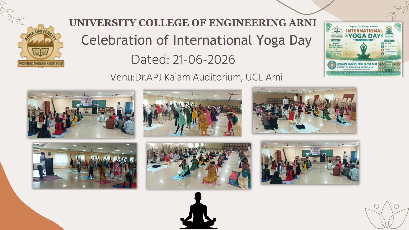 InterNational Day of Yoga 21-June-2026